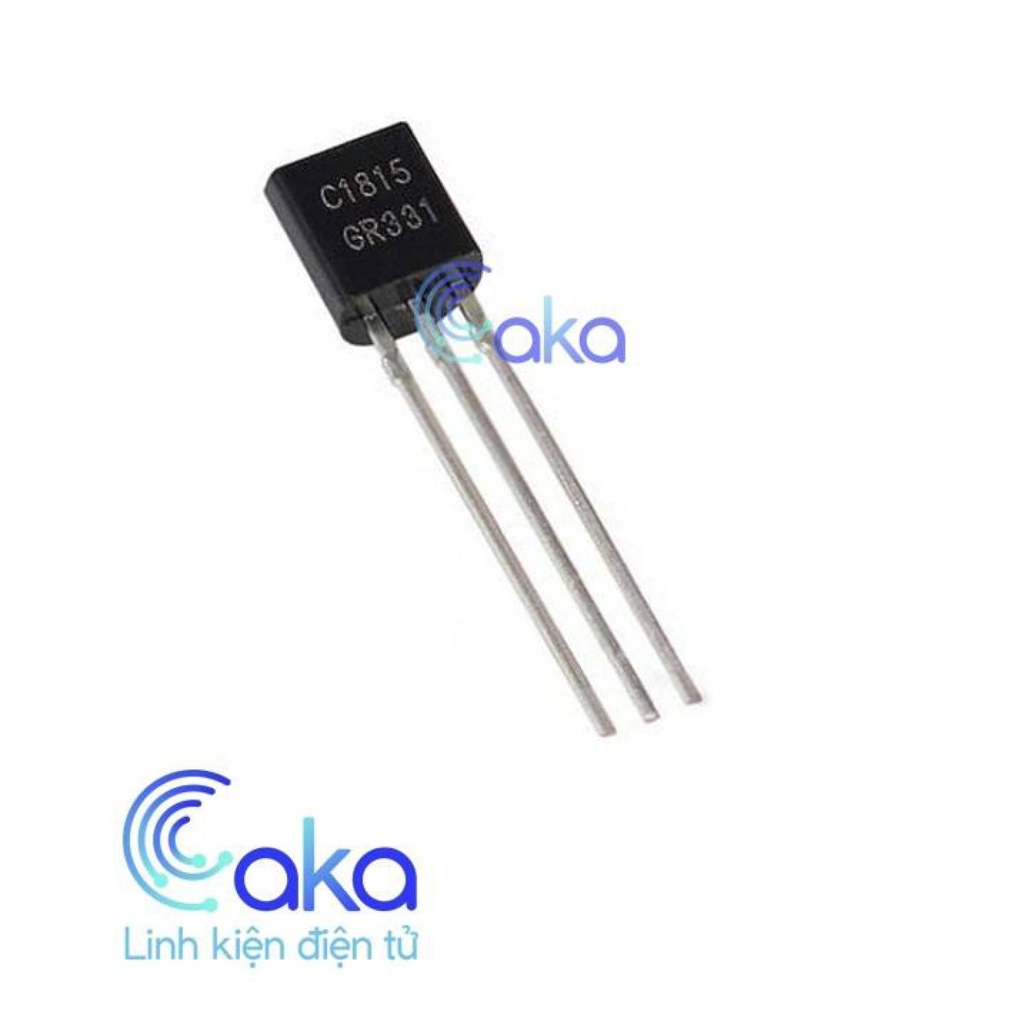 Transistor c1815 npn 150ma 50v