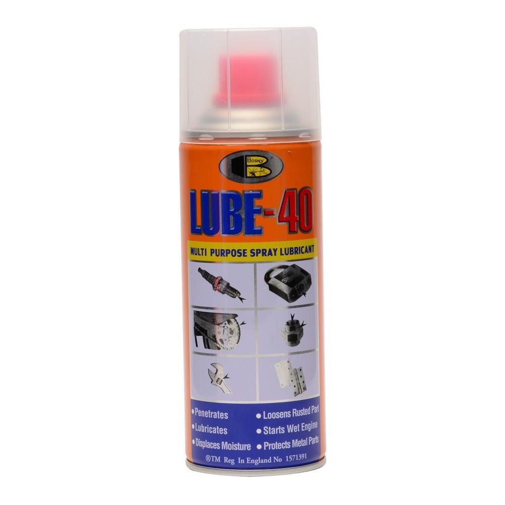 Chai xịt chống rỉ sét và bôi trơn Bosny Lube-40 (400cc)