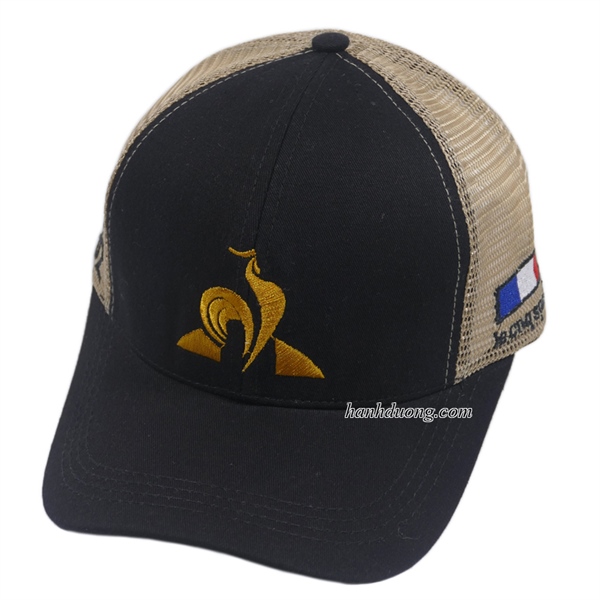 Nón kết lưới thêu hình con gà vàng độc đáo, mũ lưỡi trai con gà chất liệu vải lưới mát mẻ, khóa nhựa đẹp mắt