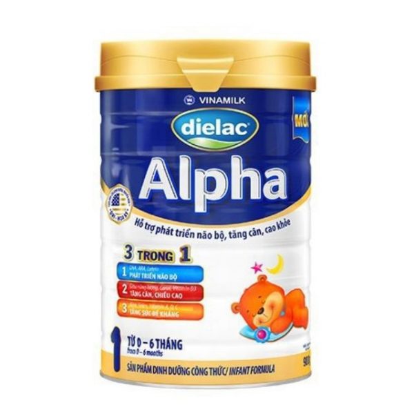 Sữa dielac alpha số 1 lon 900g