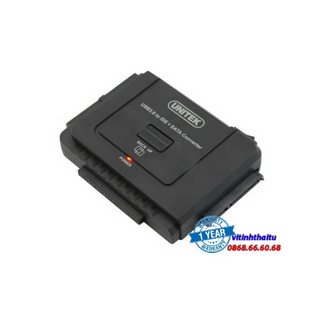 Cáp usb 3.0 - ide + sata 2.5/3.5 unitek