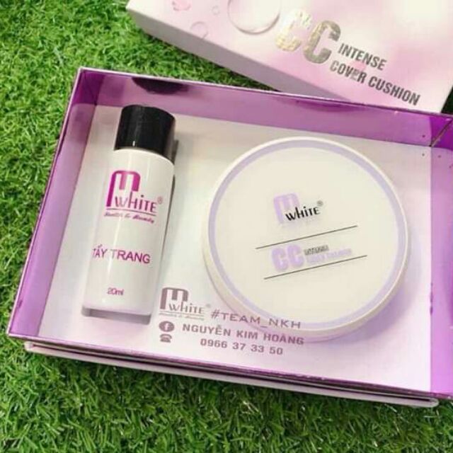 [HCM]Phấn nước CC Cushion Cream Mwhite