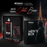 Bộ quà tặng nam Men's Box - Sữa tắm gội nam 2in1 Xmen for Boss Intense 650g & Nước hoa Intense 49ml - Hương nước hoa châu Âu trầm nội lực