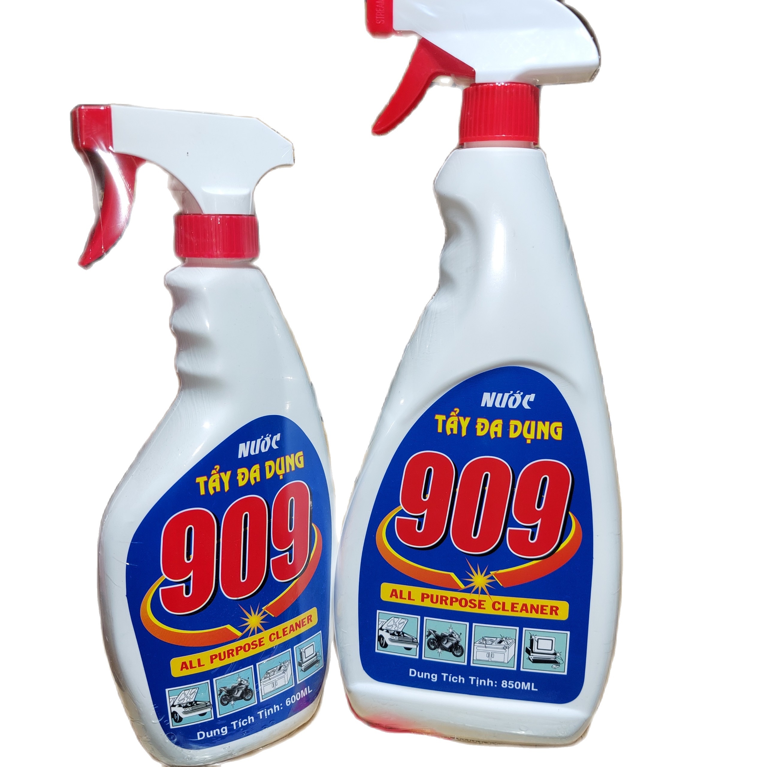 Nước tẩy rửa đa dụng 909 600ml, 850ml