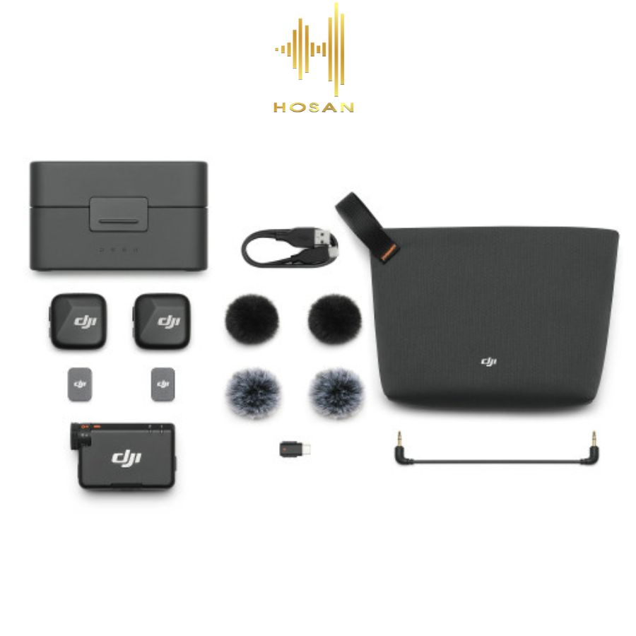 Microphone Không Dây DJI MIC Mini - Thiết Bị Ghi Âm Chuyên Nghiệp Cho Thời Lượng Pin 10 Giờ Ấn Tượng