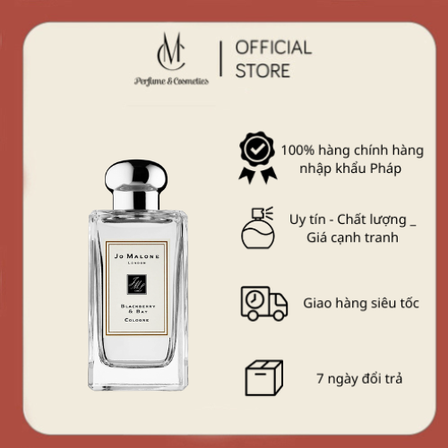 Nước hoa nữ Jo Malone Blackberry & Bay Eau De Cologne  EDC 100ml