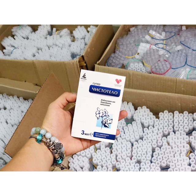 Gel tẩy nốt ruồi mụn cóc mụn thịt