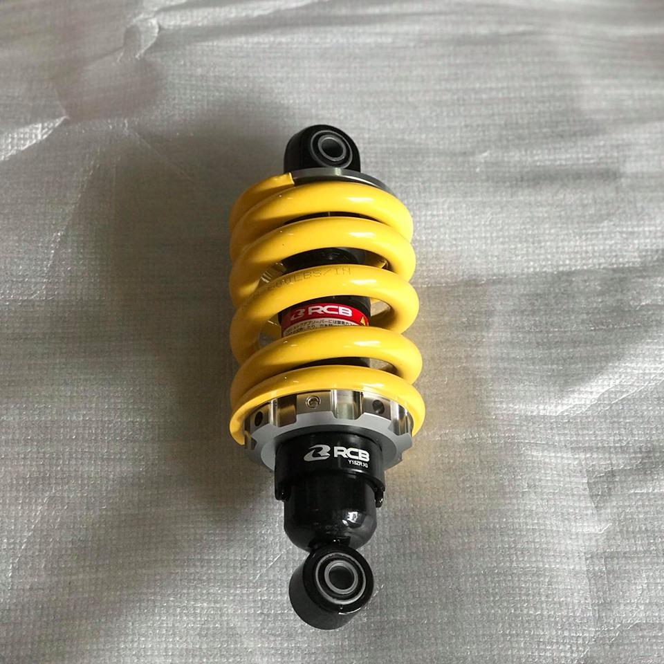 Phuộc sau RCB M2 gắn Exciter 150