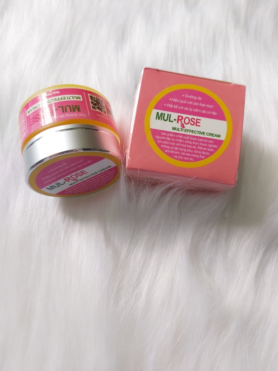 Kem đa năng MUL ROSE dưỡng da, làm sạch mụn, thâm, rôm sảy, viêm da cơ địa bệnh ngoài da