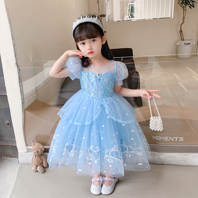 Đầm hoá trang công chúa elsa cho bé gái giá rẻ  DoChoBeYeucom