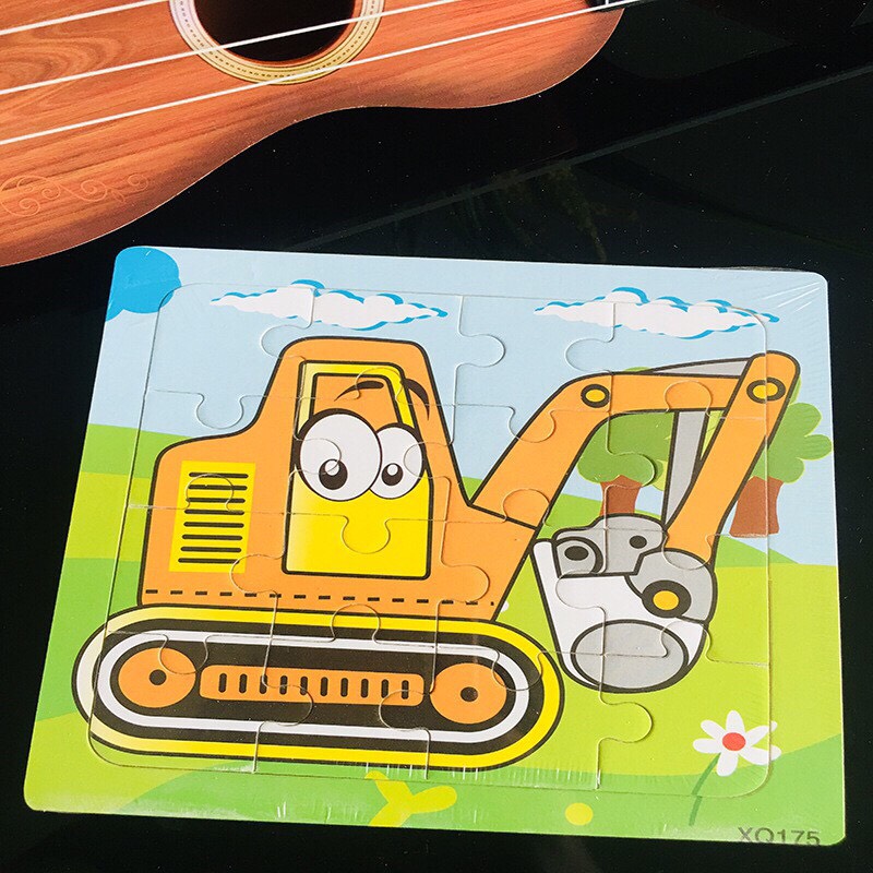 Tranh Ghép Gỗ 16 Mảnh Cho Bé Phát Triển Tư Duy - BAYBIONE-Vương Quốc Đồ Chơi