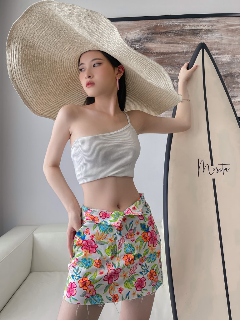Chân váy hoa nhí // 19degrees