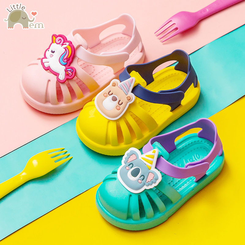 Dép đa năng cho bé chống trơn trượt Cheerful Mario - Sandal icon cute