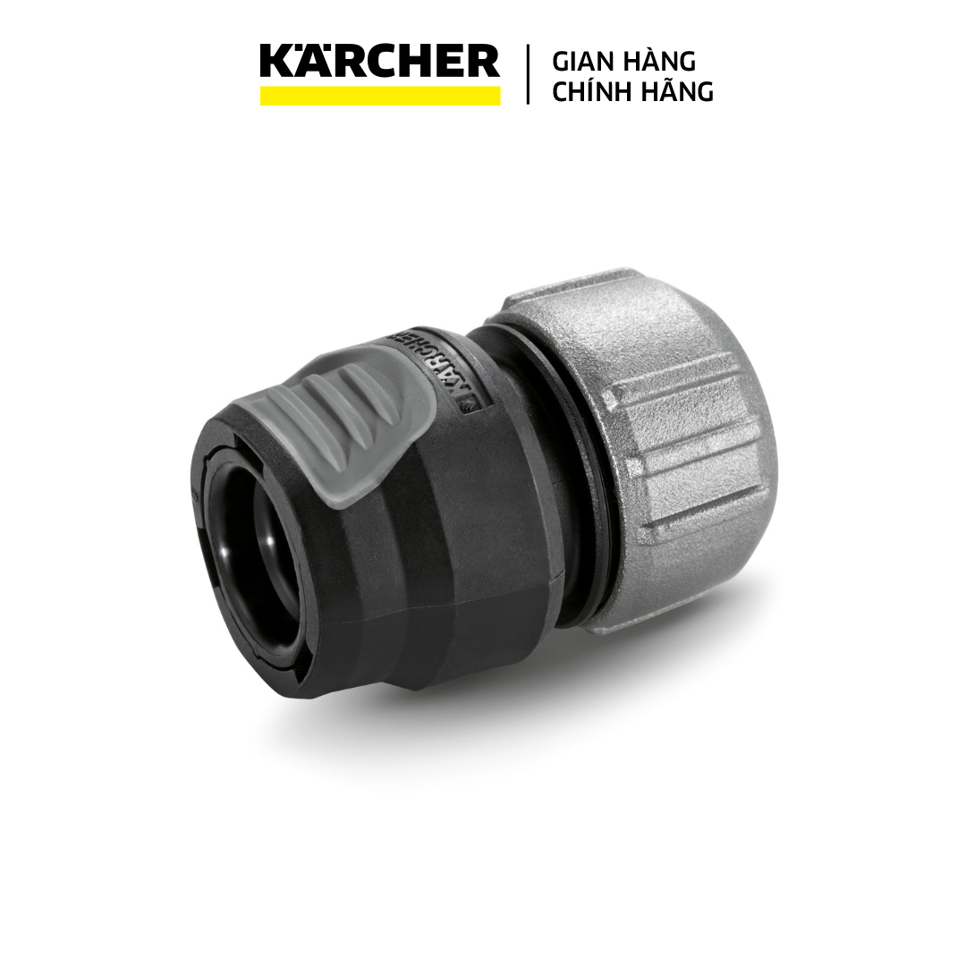 Khớp nối ống dẫn nước van 1 chiều cao cấp Aquastop Premium Karcher, phù hợp ống nước tiêu chuẩn 13-19mm