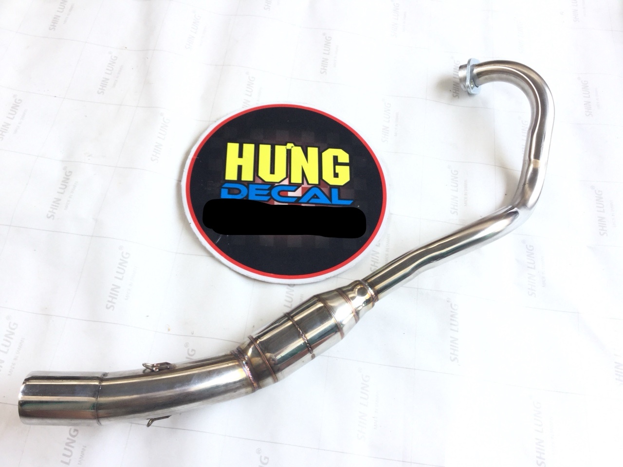 Cổ pô Ex 150 bầu hơi inox gắn bô độ cho Exciter , Sản Phẩm Chất Lượng, Gian Hàng Uy Tín, Giá Cả Cực Tốt, Mua Ngay.