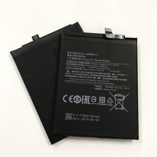 Pin xiaomi mi a2 lite/redmi 6 pro