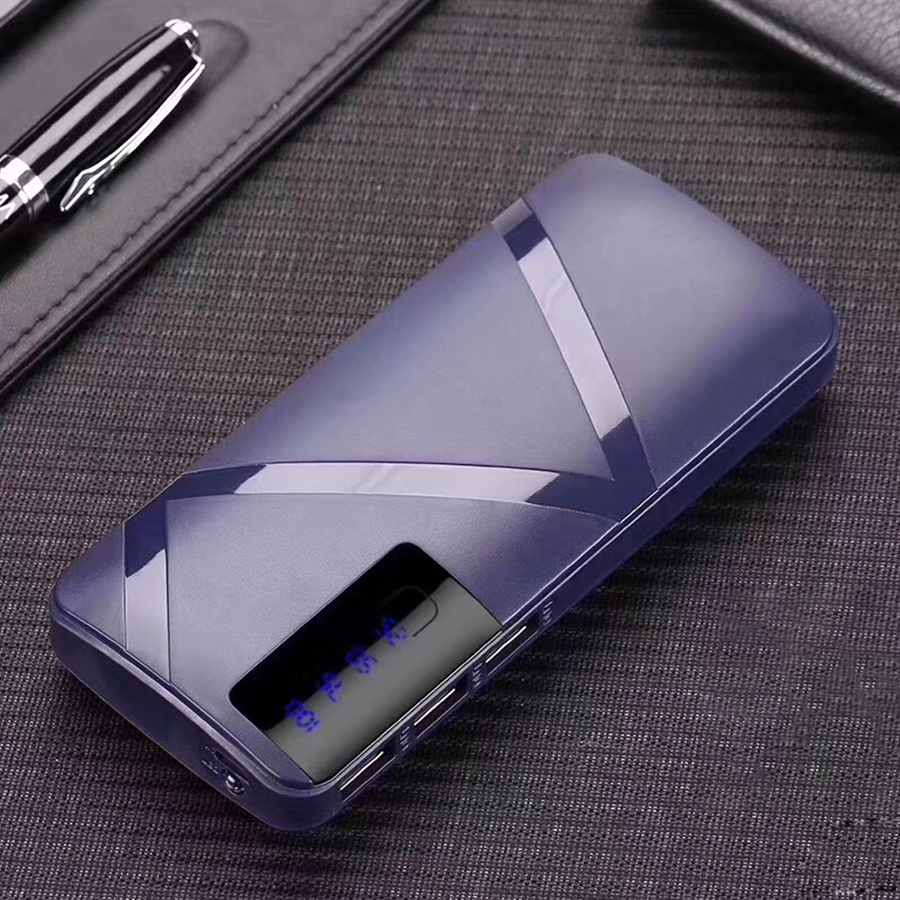 Sạc Dự Phòng, Pin Sạc Dự Phòng Chính Hãng HATOZA - Dung Lượng Pin Cực Lớn 10000mAh, Hiển Thị Dung Lượng Pin - Đèn LED Chiếu Sáng Tiện Lợi, Sạc Nhanh 2A, Dùng Được Cho Cả IOS và Android - HTZ11