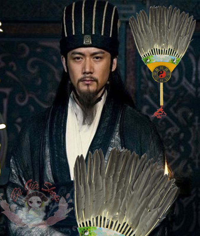 Quạt cầm tay quạt gia cát lượng