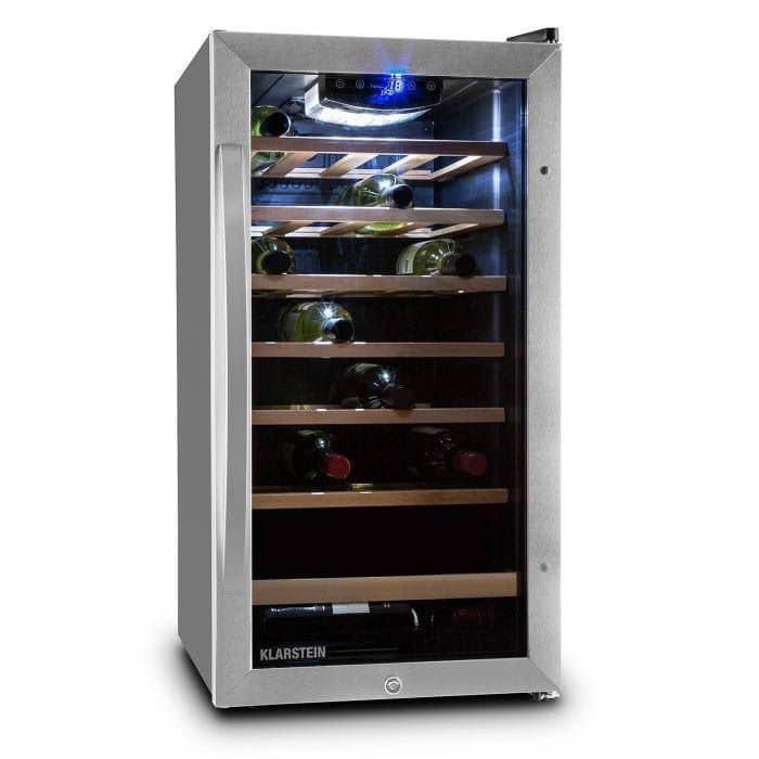 (Hàng Đức) Tủ Bảo Quản R.ư.ợ.u V.a.n.g Klarstein 88L 26 Chai