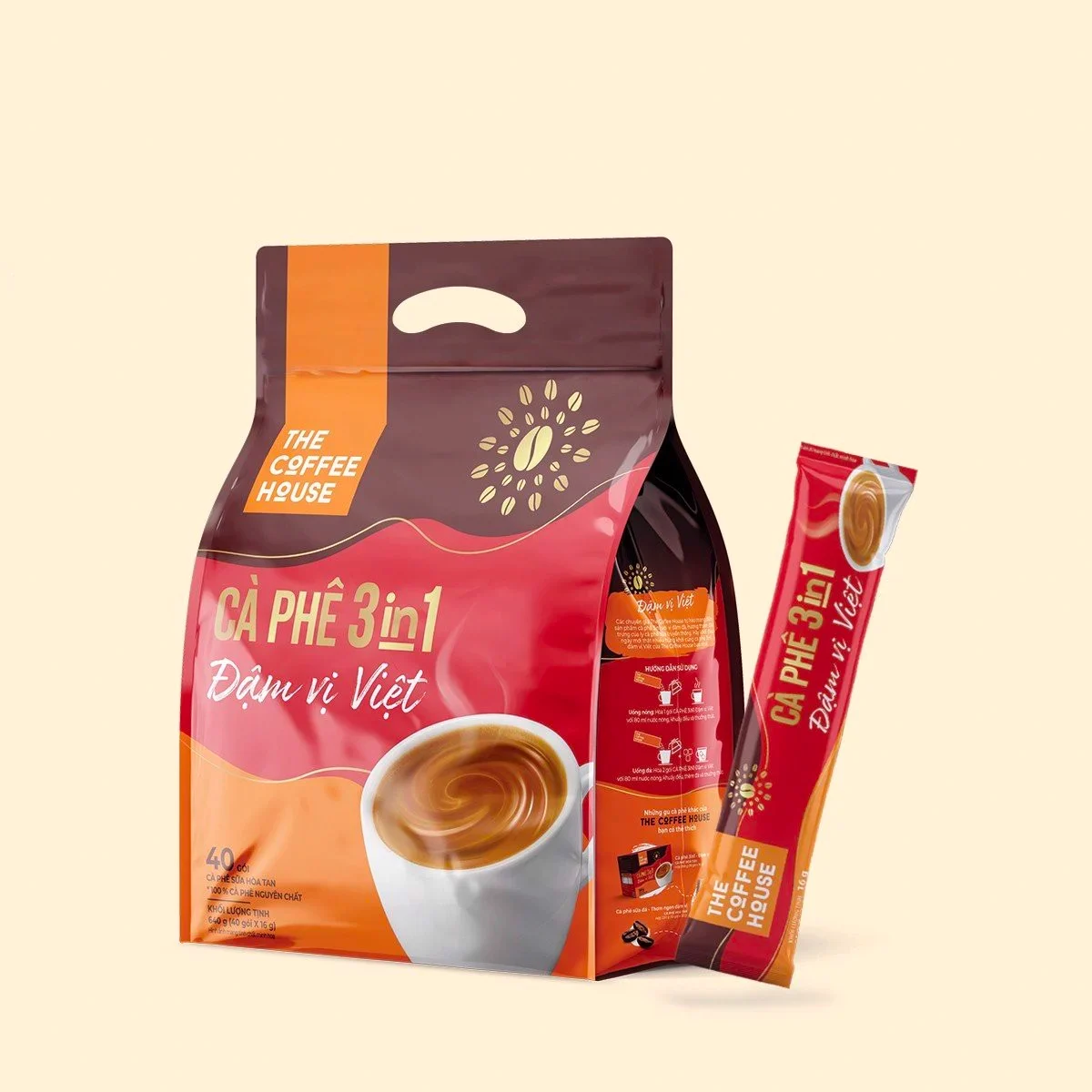 The Coffee House cà phê sữa đá hoà tan 3 in 1