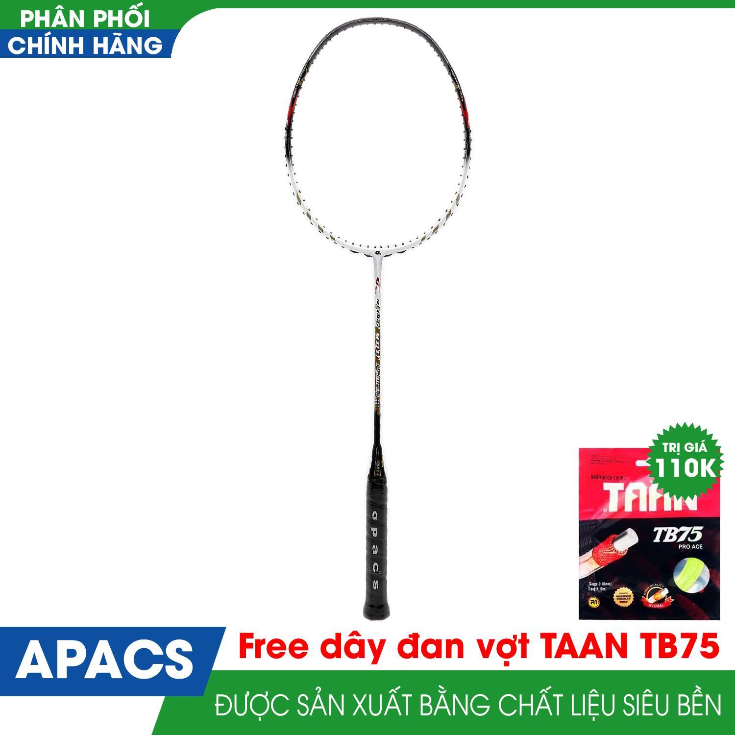 Vợt cầu lông apacs nano 900 power (trắng