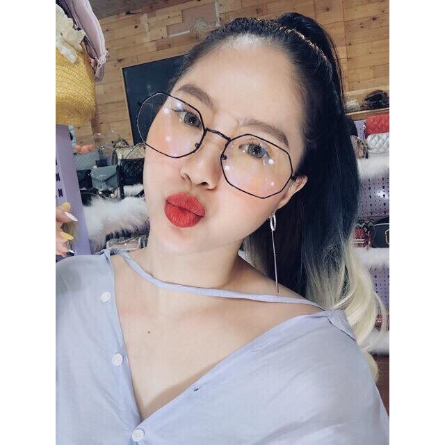 Kính Mát Nam Nữ Giả Cận Style HQ Cao Cấp Gọng Siêu Xinh