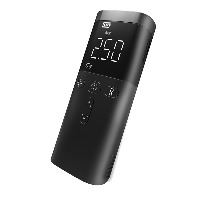 Bơm lốp ô tô không dây sạc pin thiết kế mini cầm tay tiện lợi