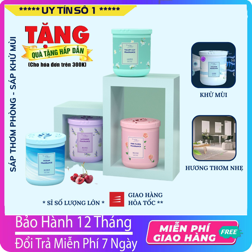 Sáp Thơm, Sáp Thơm phòng, sáp thơm khử mùi phòng ngủ, sáp thơm nhà tắm, Sáp thơm siêu tiết kiệm, sáp thơm phòng, sáp thơm oto, sáp thơm 190g