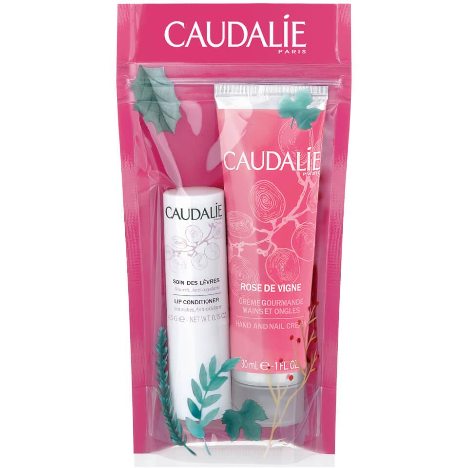 Set Kem dưỡng da tay + son dưỡng môi Caudalie - Pháp