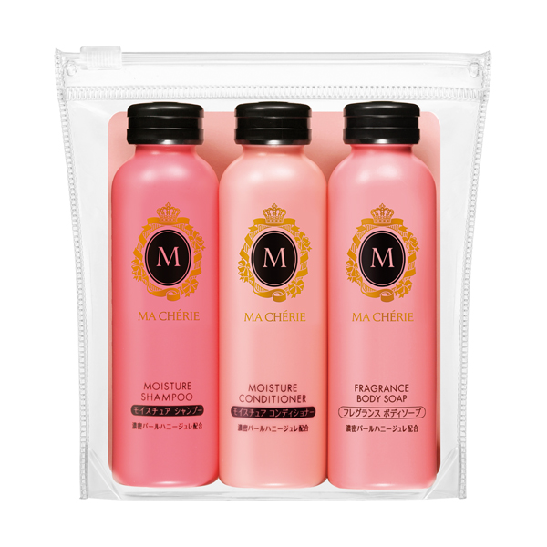 BỘ DẦU GỘI SỮA TẮM DU LỊCH MINI CỦA SHISEIDO - SET 3 DẦU GỘI, DẦU XẢ, SỮA TẮM DU LỊCH SHISEIDO MACHERIE - HÀNG NHẬT NỘI ĐỊA