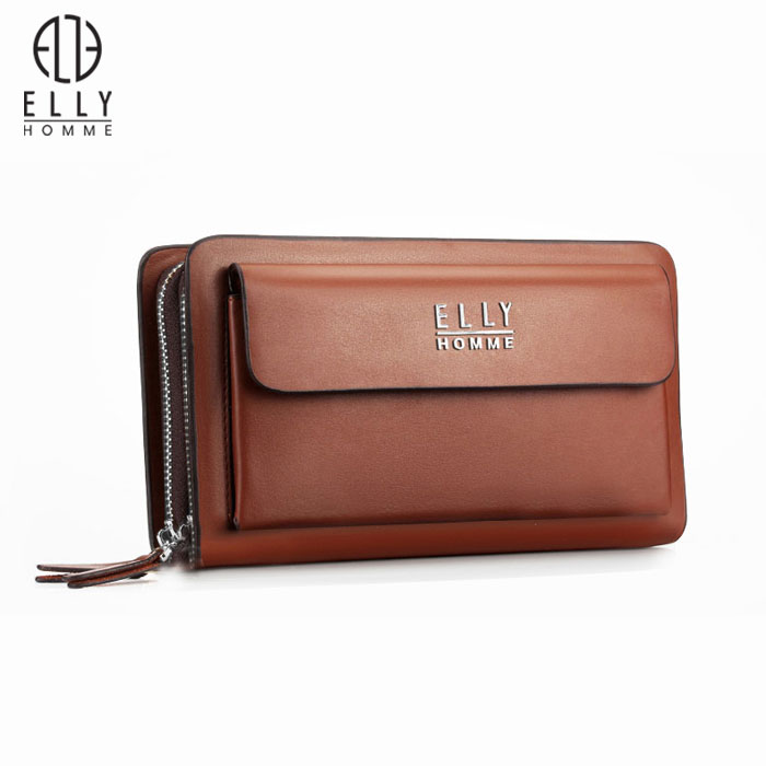 Túi clutch nam da thật elly homme – ecm8