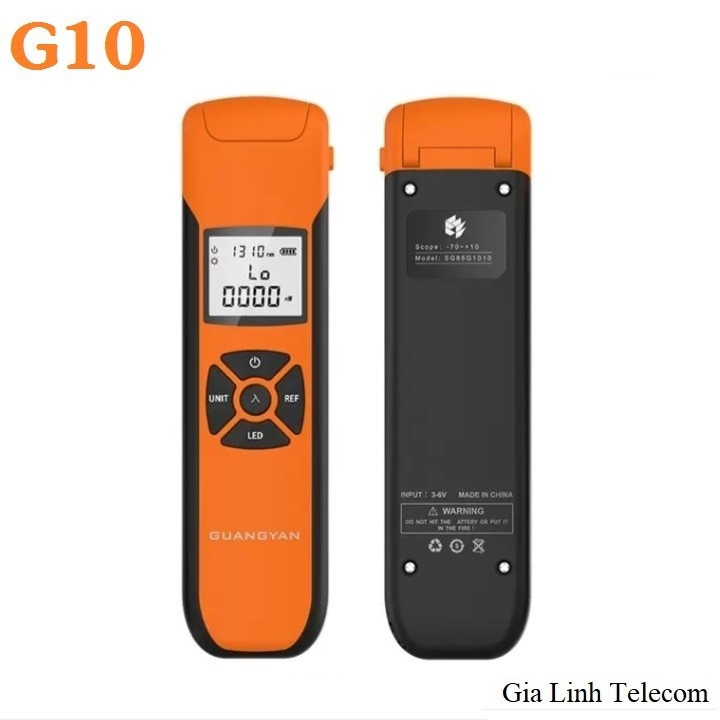 Máy đo công suất quang mini pin sạc G10