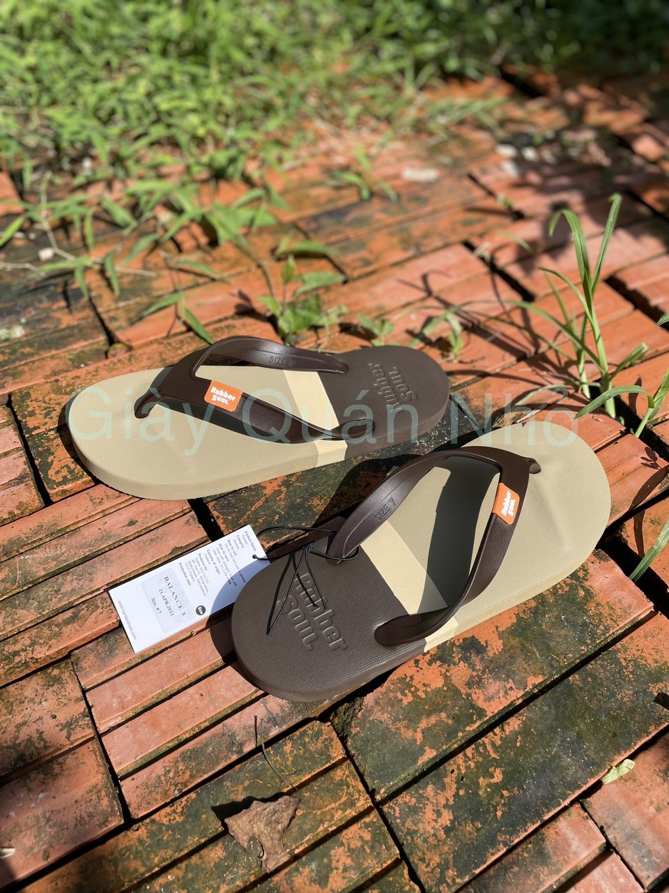 Dép xỏ ngón nam Rubber Soul - Balance siêu êm, siêu đẹp 38-42