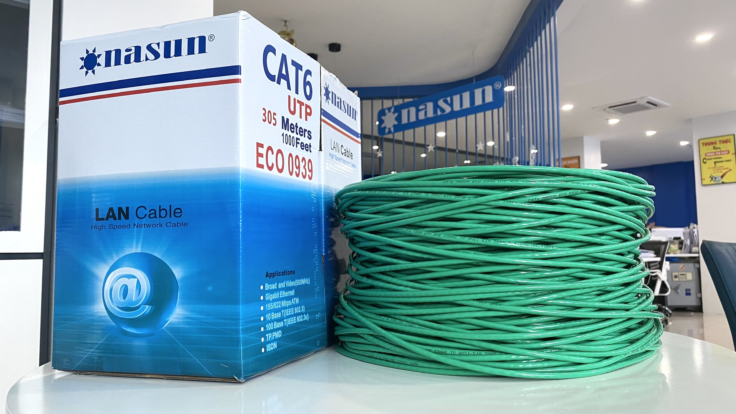 . dây mạng cat6 nasun eco 0939