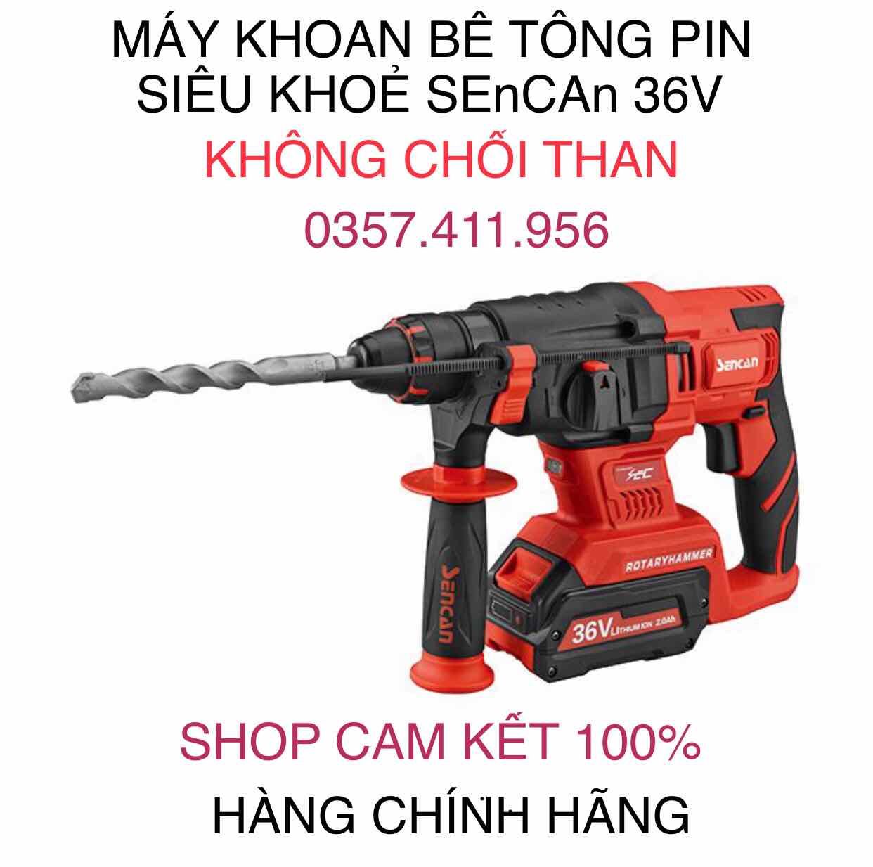 Máy khoan đục bê tông sen can hàng d722801 - d 722801