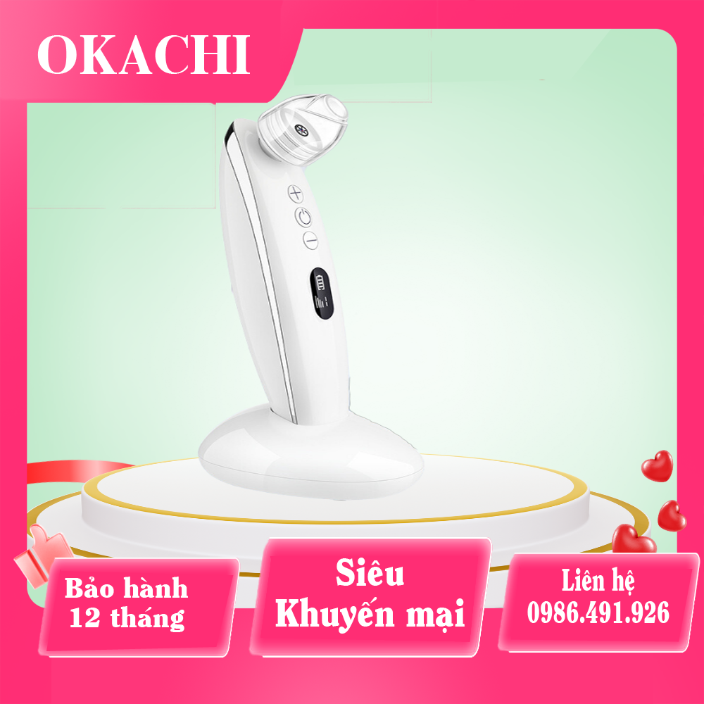 Máy hút mụn cao cấp kết hợp công nghệ soi da, máy làm sạch mụn đầu đen mụn cám bã nhờn trên da FY-A300A