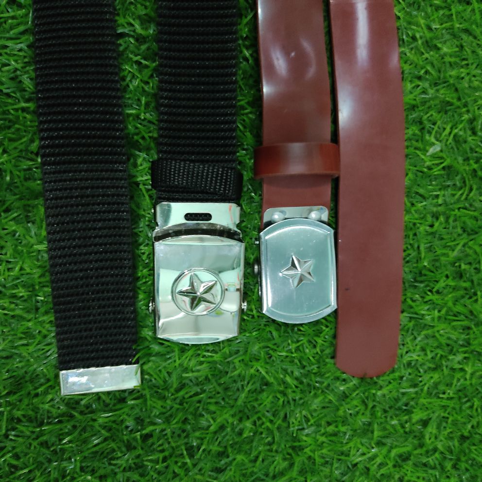 Combo dây lưng đỏ- dù đen