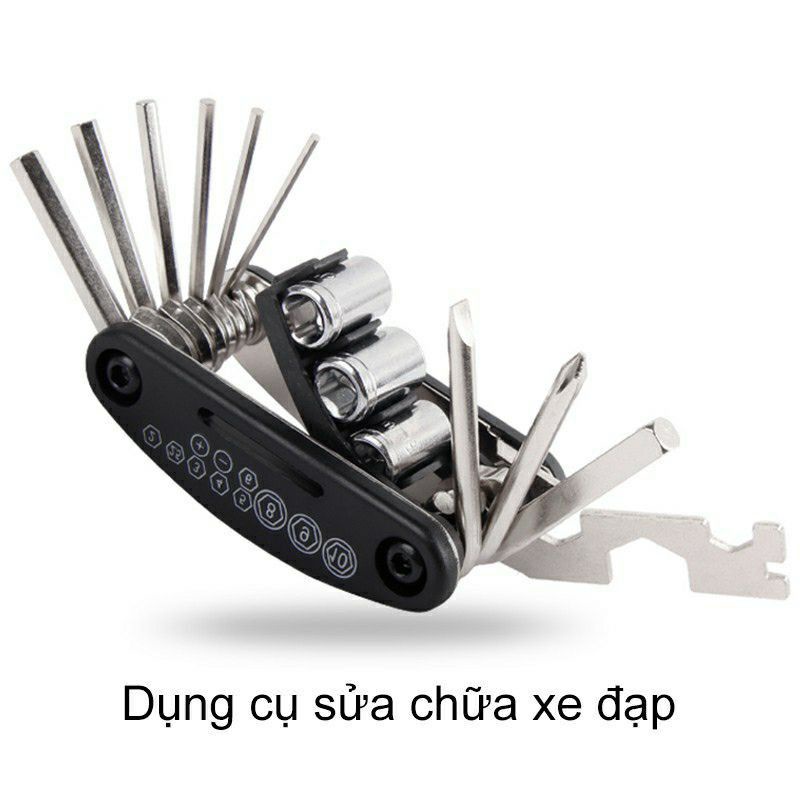 Bộ dụng cụ sửa chữa xe đạp lục giác đa năng