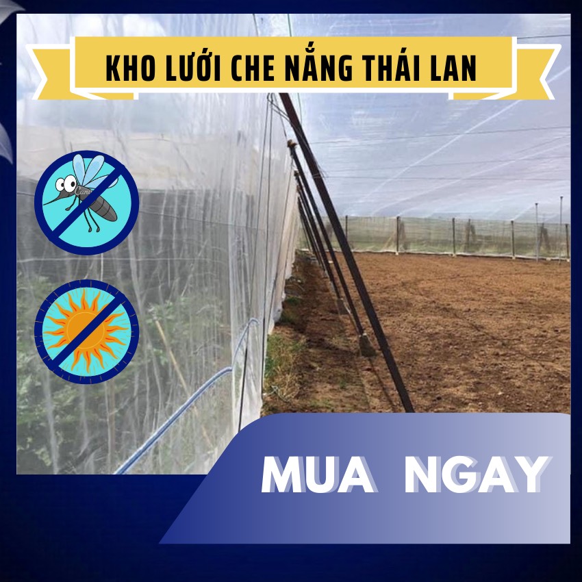 Lưới che trồng rau, che côn trùng, lưới mùng trắng bảo vệ cây trồng đủ khổ cắt theo yêu cầu