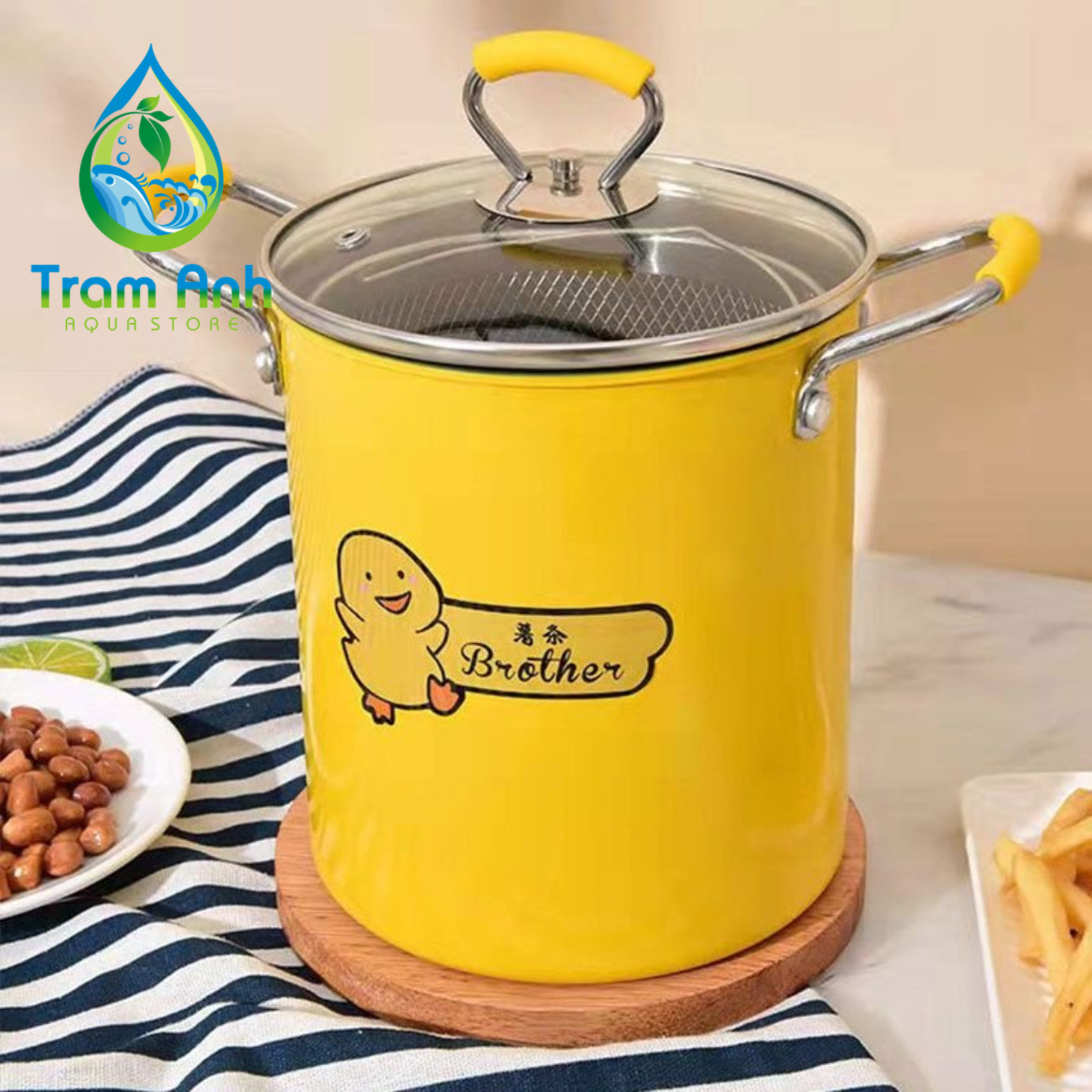 Nồi chiên ngập dầu con vịt vàng - Nồi chiên đa năng