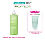 Gel Rửa Mặt SVR Sebiaclear Gel Moussant Không Chứa Xà Phòng Cho Da Dầu Mụn 400ml
