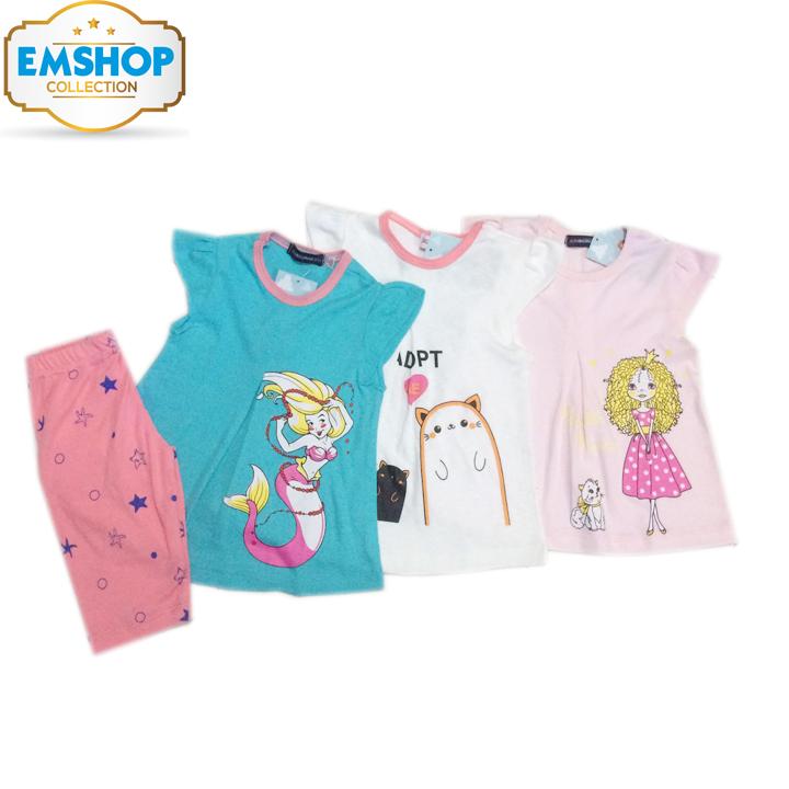 Combo 3 bộ quần áo trẻ em - borip chít ben - 3 màu