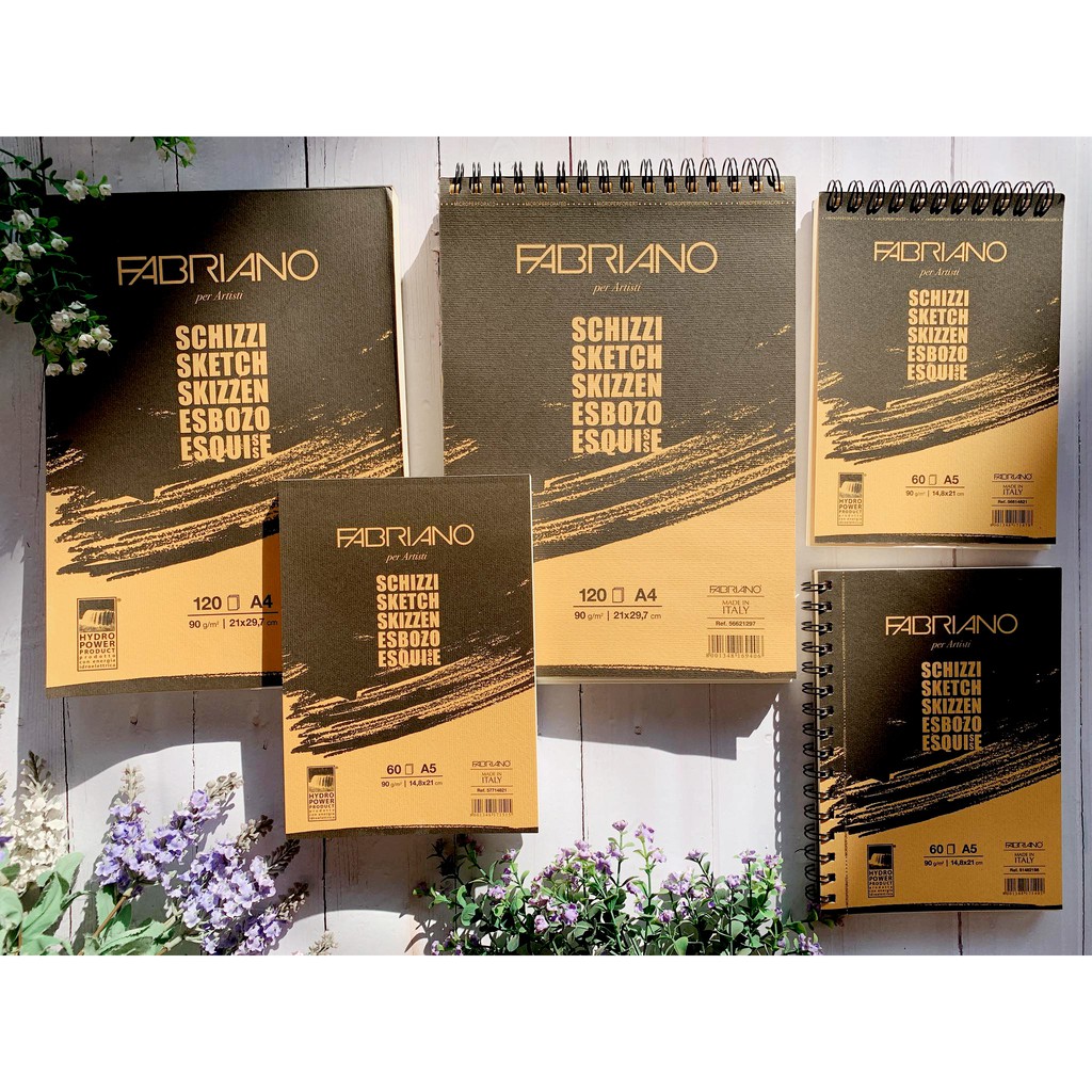 Sổ vẽ chì - Sketchbooks Fabriano Per Artisti 90Gsm