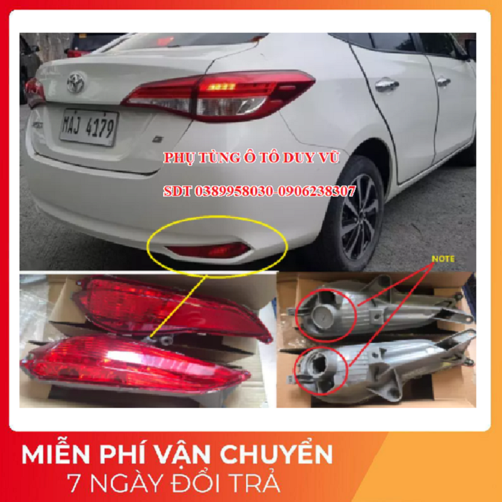 Đèn gầm cản sau toyota vios đời 2019-2020