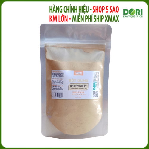 Bột gừng nguyên chất - Dori Thơm - 10g 25g 70g 500g