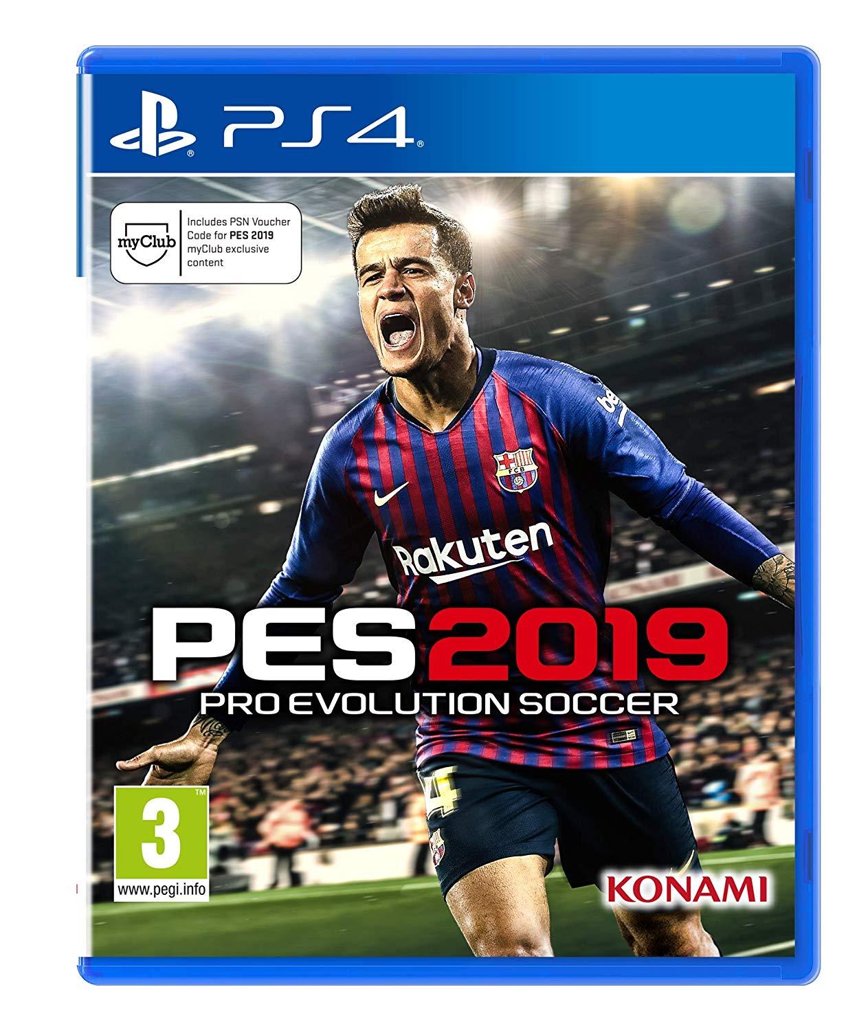 Đĩa trò chơi điện tử ps4 pes 2019 2nd eu