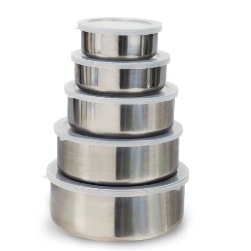 [HCM]BỘ 5 THỐ INOX