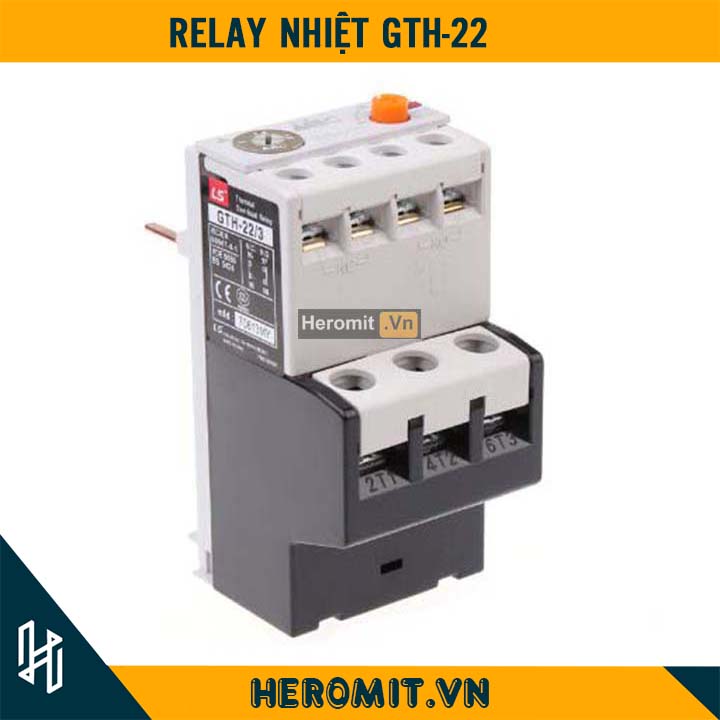 Rơle nhiệt cho khởi động từ  GTH 22A ( Made in Korea )
