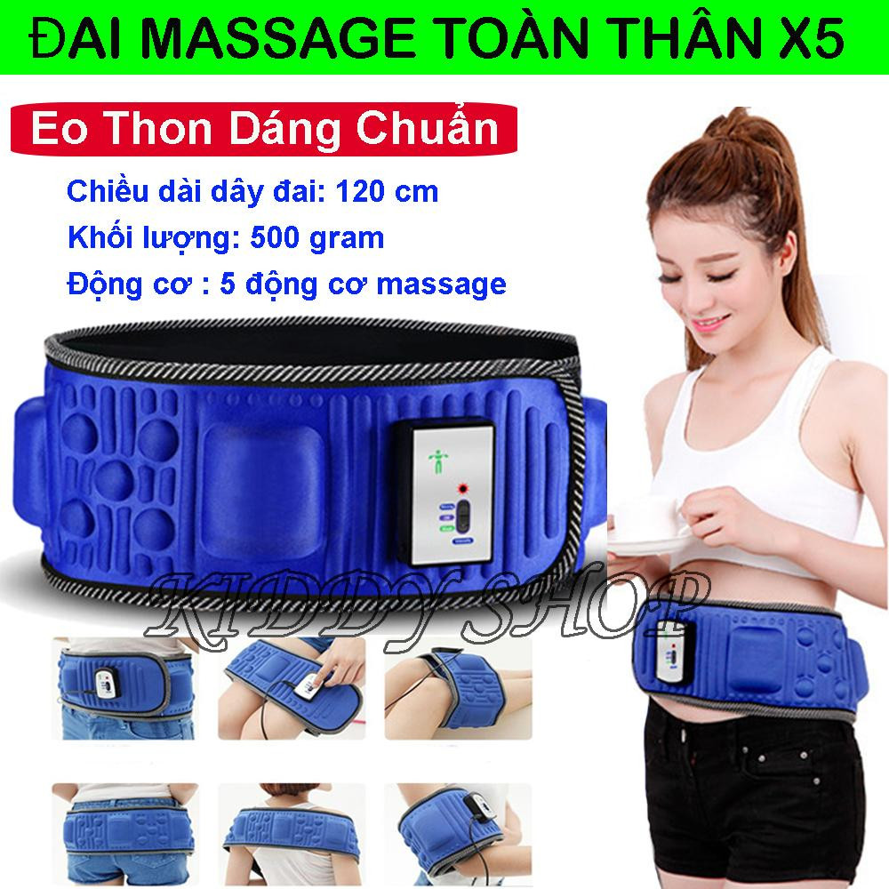 May rung bung, đai massage giảm béo x5 giảm mỡ bụng hiệu quả, đổi trả ngay nếu có lỗi