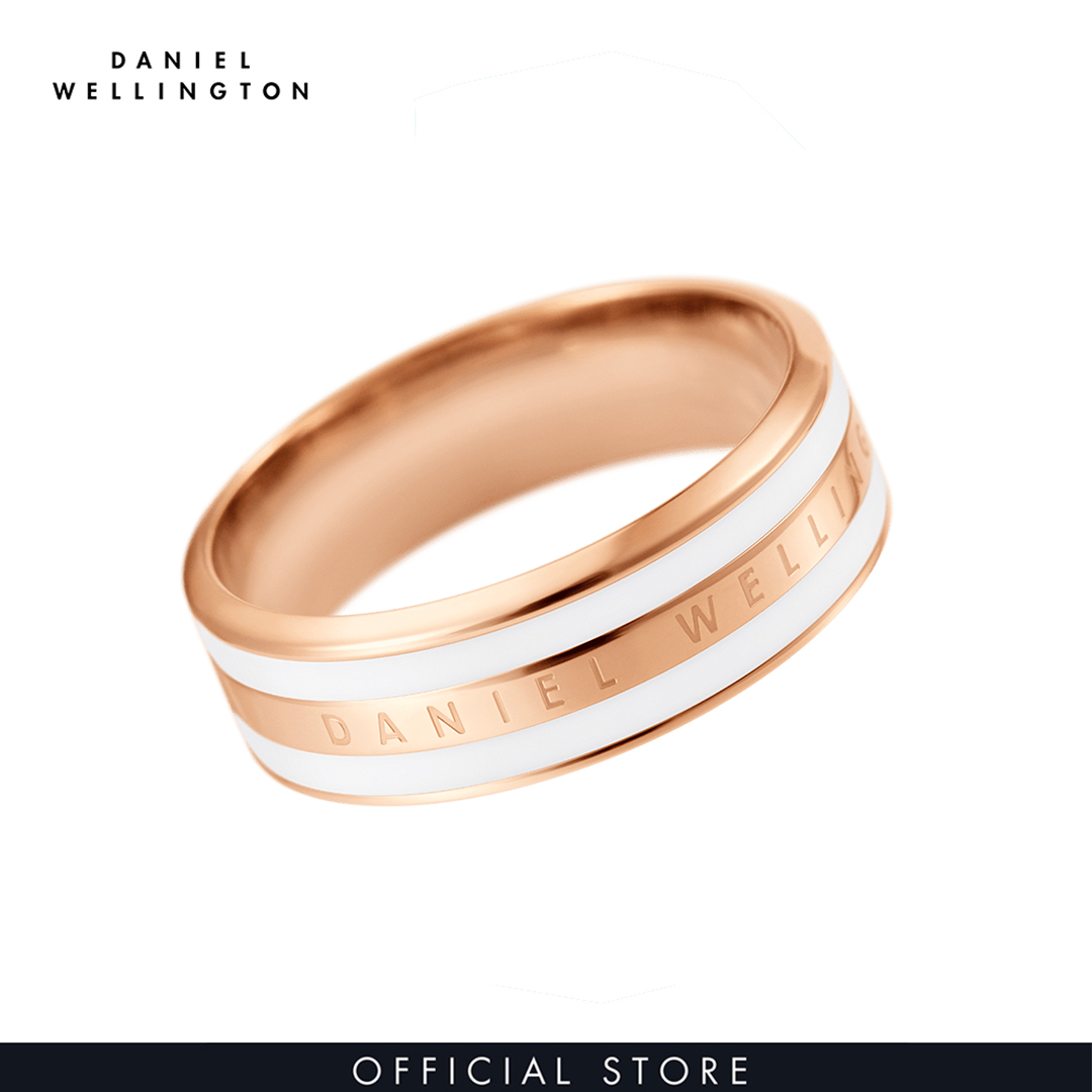 Nhẫn Daniel Wellington màu vàng hồng, cát sa mạc - Emalie Ring